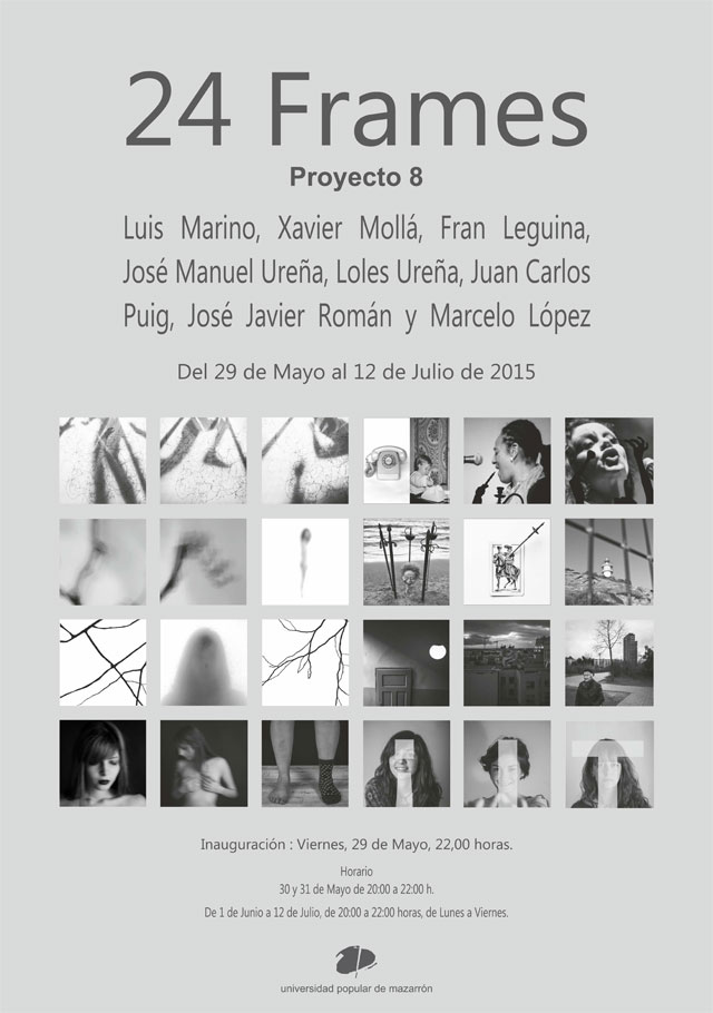 La Universidad Popular de Mazarrón acoge la exposición '24 Frames'