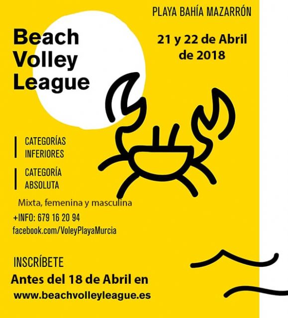 Última jornada de la liga de vóley playa en Mazarrón