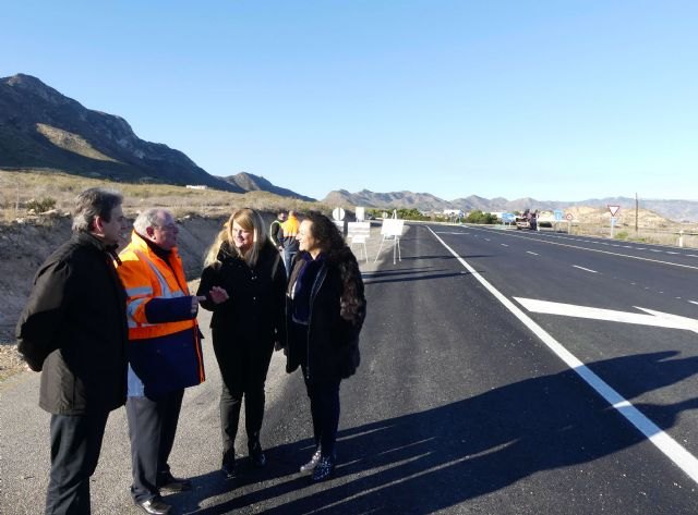 Fomento invierte más de 300.000 euros en mejorar las dos carreteras que unen Mazarrón con Cartagena y con Bolnuevo