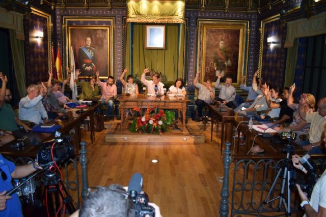 El Pleno aprueba apoyar la declaracion de zona catastrófica para la Región de Murcia por unanimidad