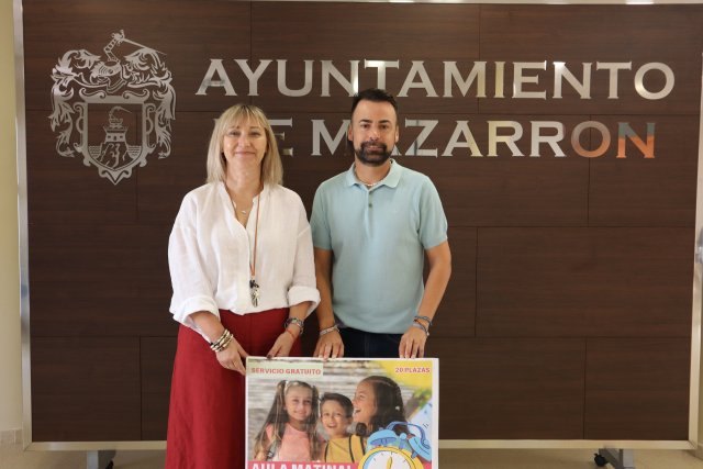 Presentación del aula matinal en el Colegio San Antonio de Cañada de Gallego