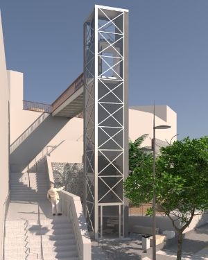 Sale a licitación la contratación para la ejecución de las obras del ascensor panorámico y la mejora de accesibilidad en el paseo del Peñasco en Puerto de Mazarrón