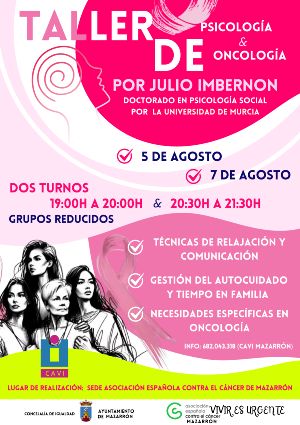 Presentación del taller de Psicología y Oncología