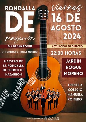 El concejal de festejos presenta los 'IV Veranos de Plaza' y las actuaciones de la Rondalla de Mazarrón