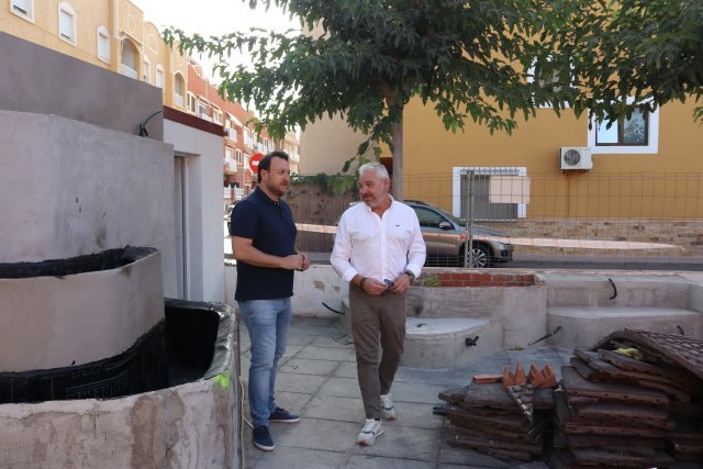 Visita a las obras del nuevo Centro de Interpretación del Medio Natural de Bolnuevo